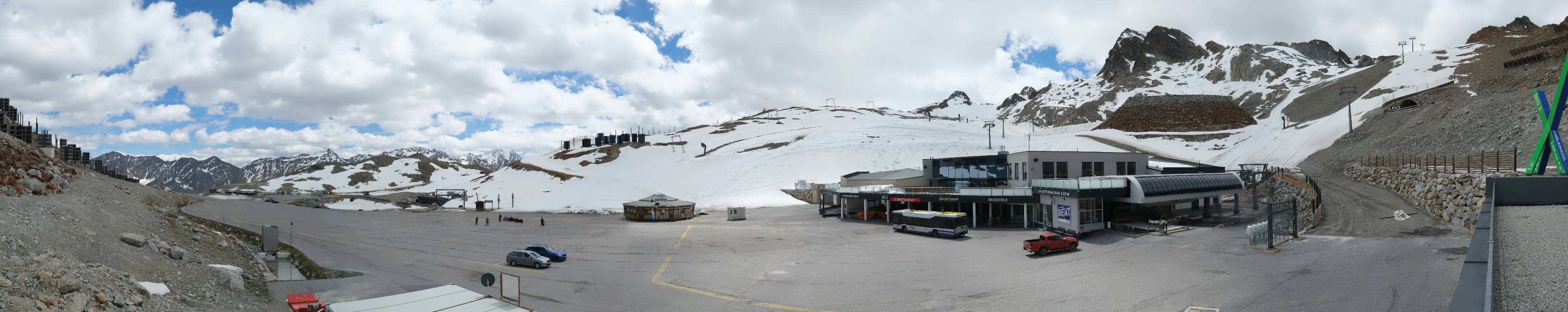 Archiv Foto Webcam Tiefenbachgletscher Ötztal