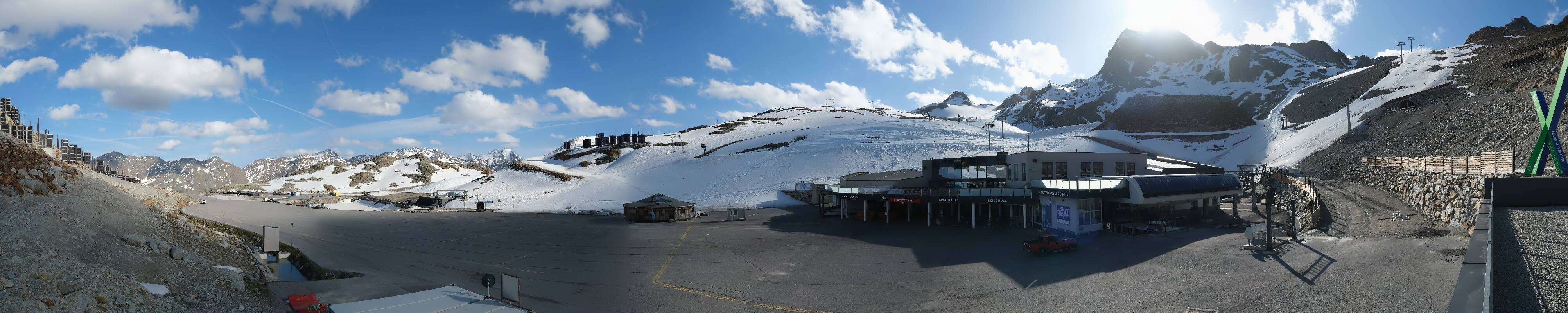 Archiv Foto Webcam Tiefenbachgletscher Ötztal