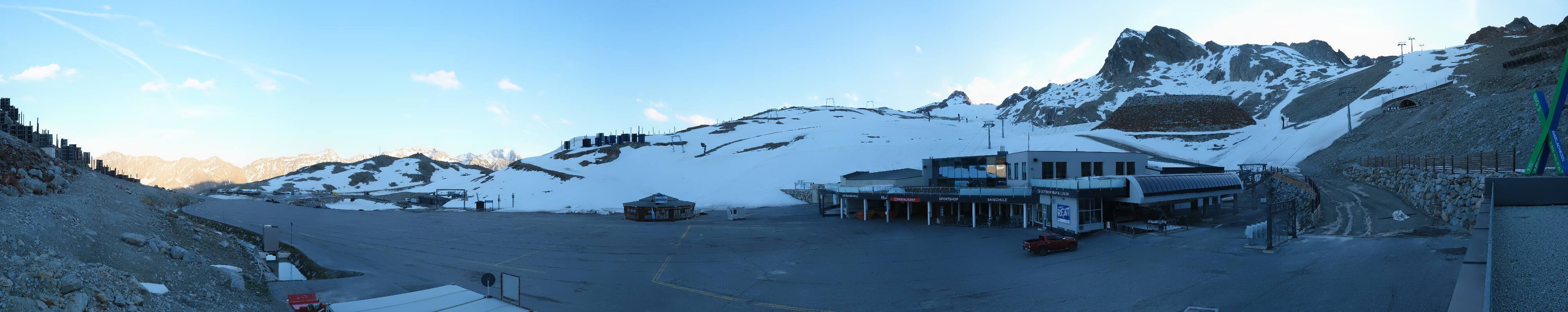 Archiv Foto Webcam Tiefenbachgletscher Ötztal