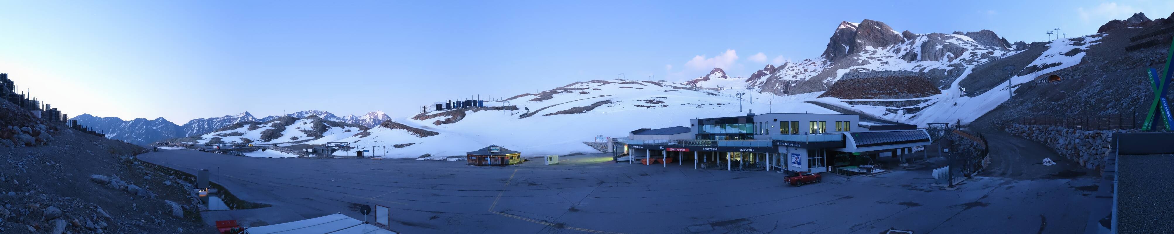 Archiv Foto Webcam Tiefenbachgletscher Ötztal