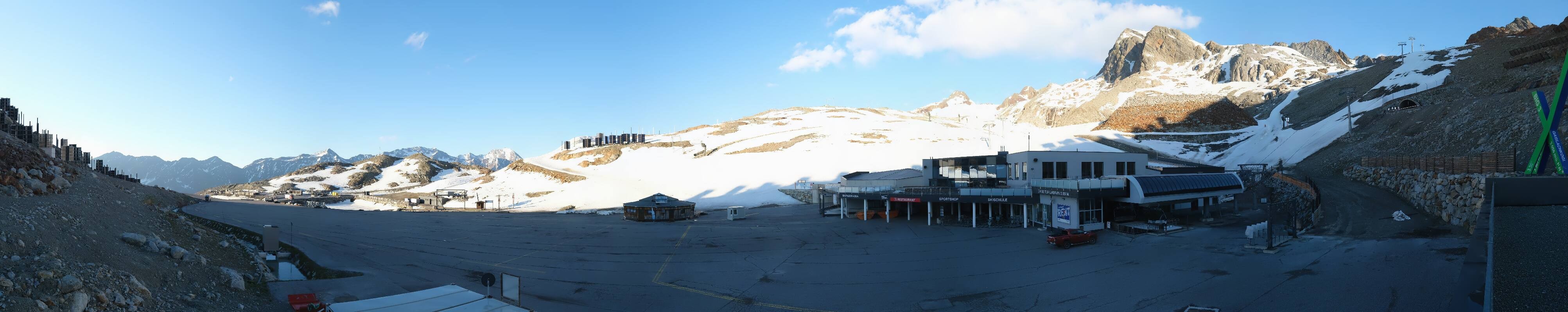 Archiv Foto Webcam Tiefenbachgletscher Ötztal