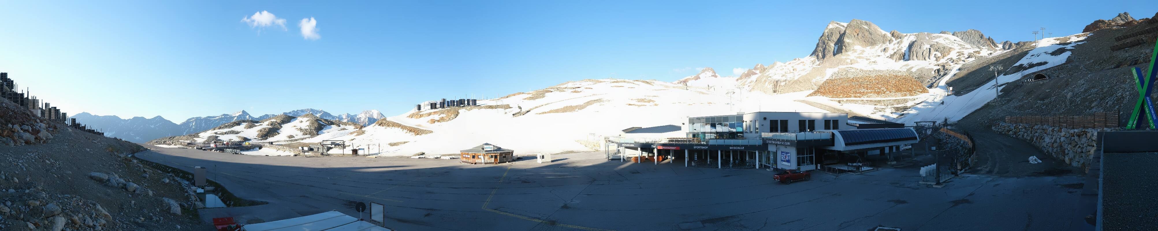 Archiv Foto Webcam Tiefenbachgletscher Ötztal