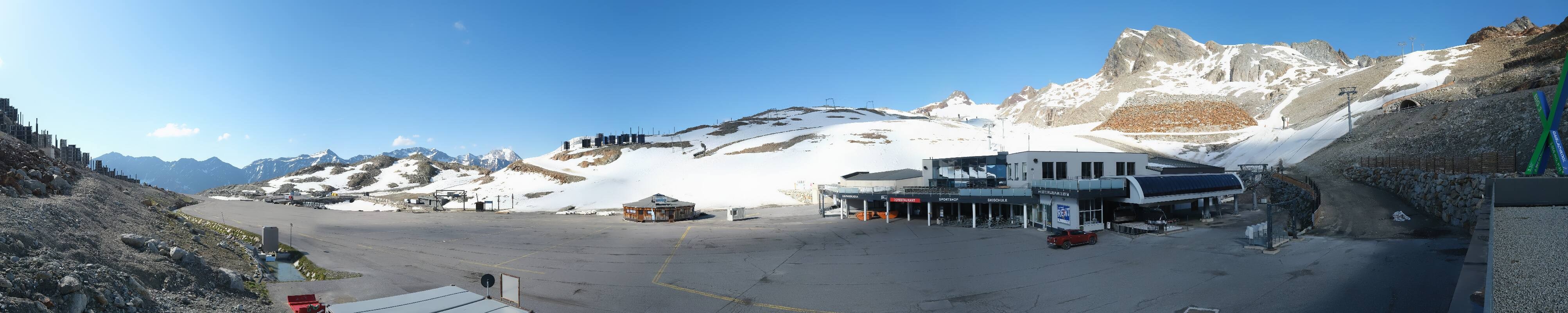 Archiv Foto Webcam Tiefenbachgletscher Ötztal