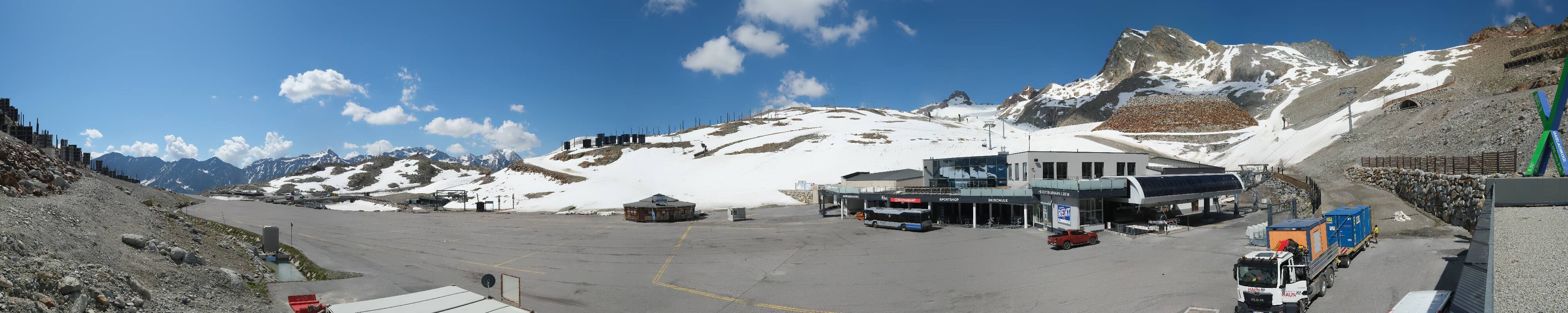 Archiv Foto Webcam Tiefenbachgletscher Ötztal