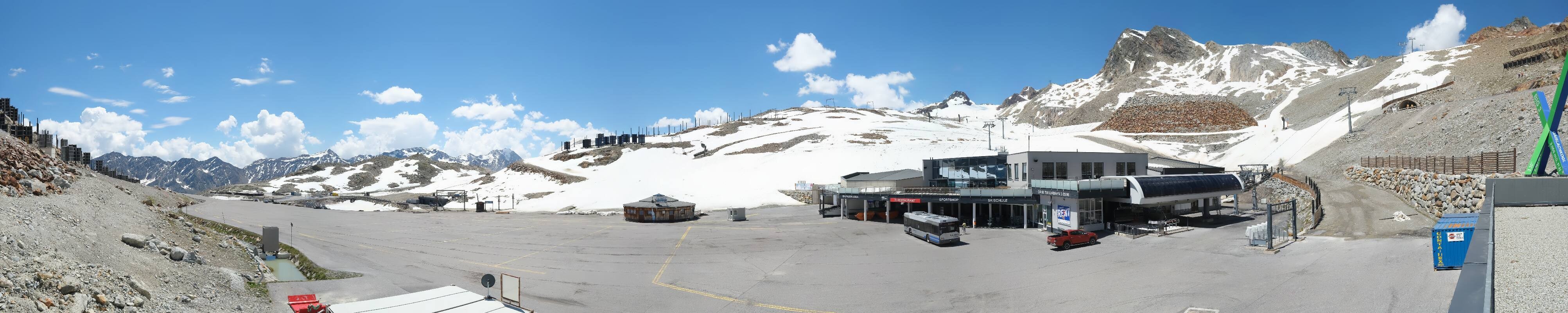 Archiv Foto Webcam Tiefenbachgletscher Ötztal