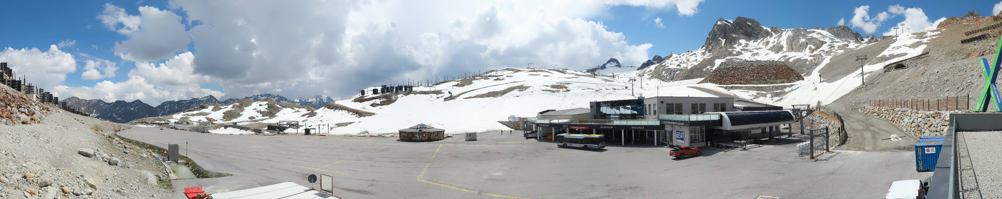 Archiv Foto Webcam Tiefenbachgletscher Ötztal