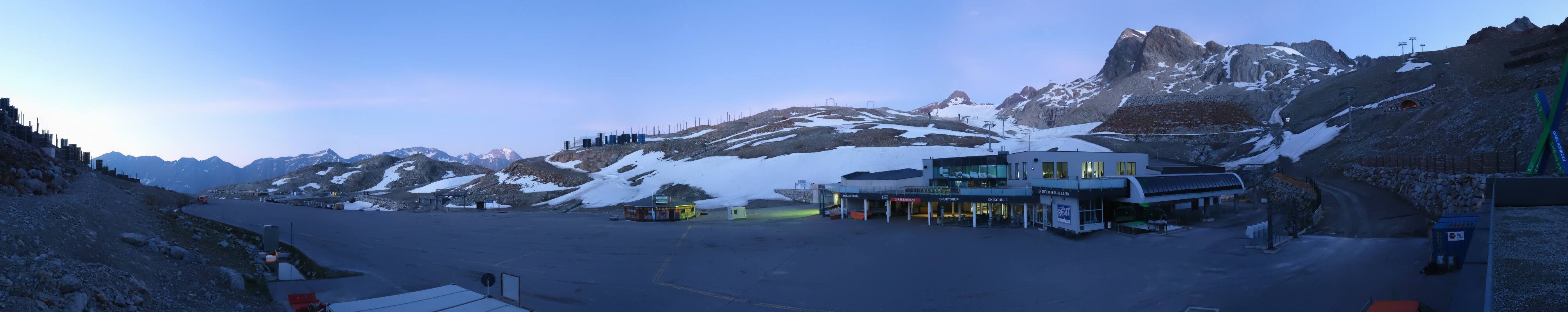 Archived image Webcam Tiefenbachgletscher Ötztal