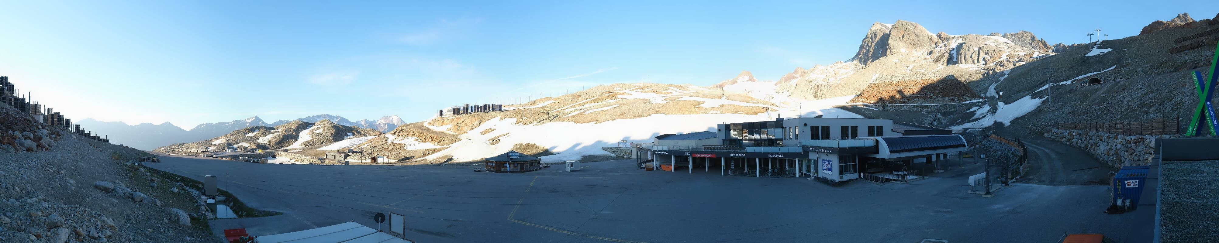 Archived image Webcam Tiefenbachgletscher Ötztal