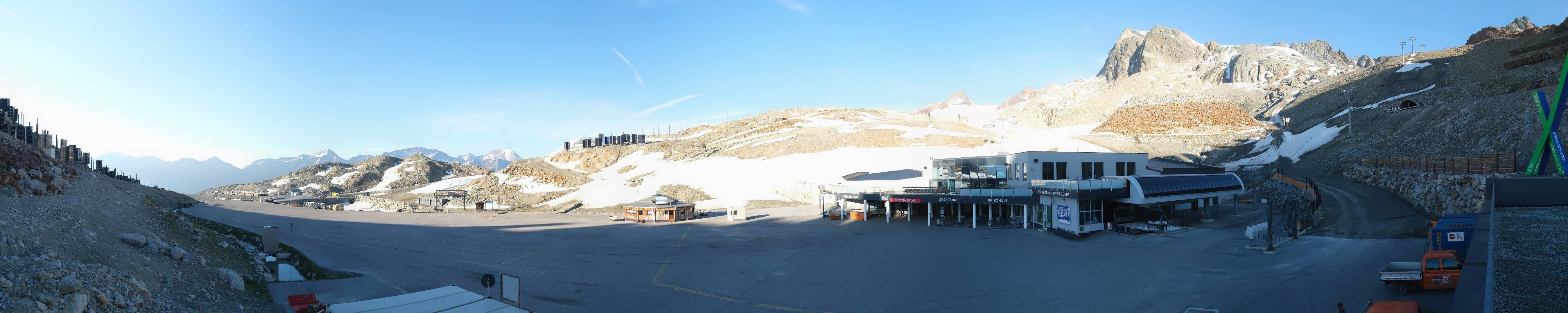 Archived image Webcam Tiefenbachgletscher Ötztal