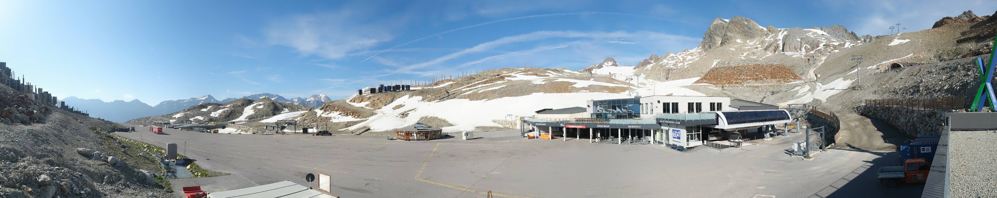 Archived image Webcam Tiefenbachgletscher Ötztal