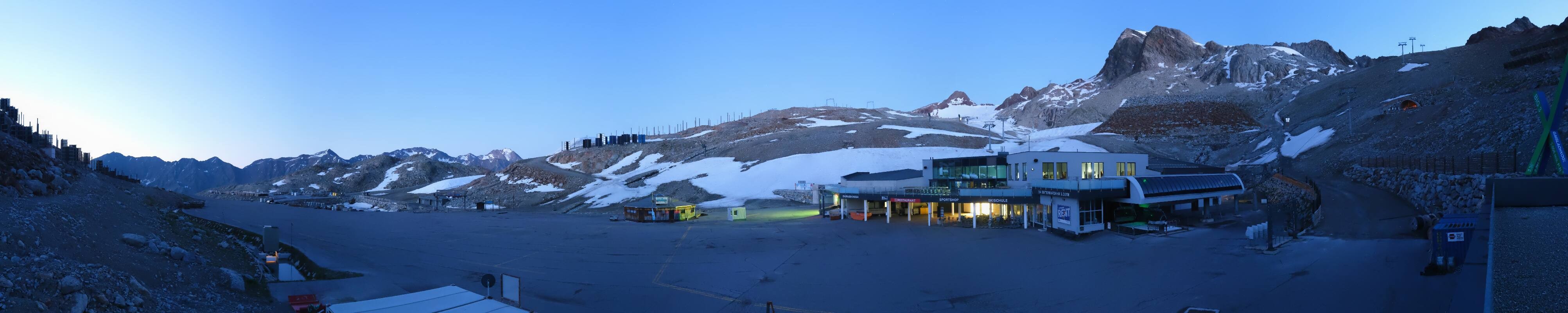 Archiv Foto Webcam Tiefenbachgletscher Ötztal