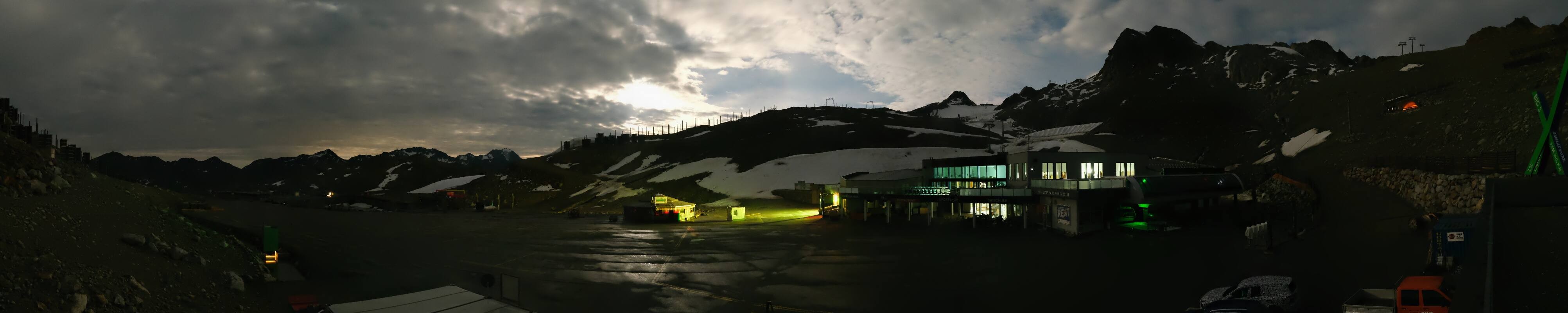 Archiv Foto Webcam Tiefenbachgletscher Ötztal