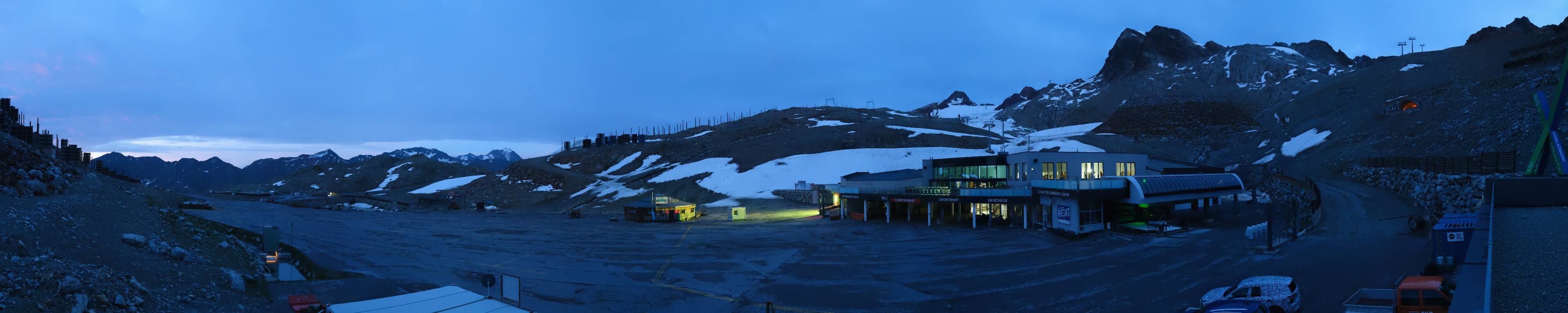 Archiv Foto Webcam Tiefenbachgletscher Ötztal
