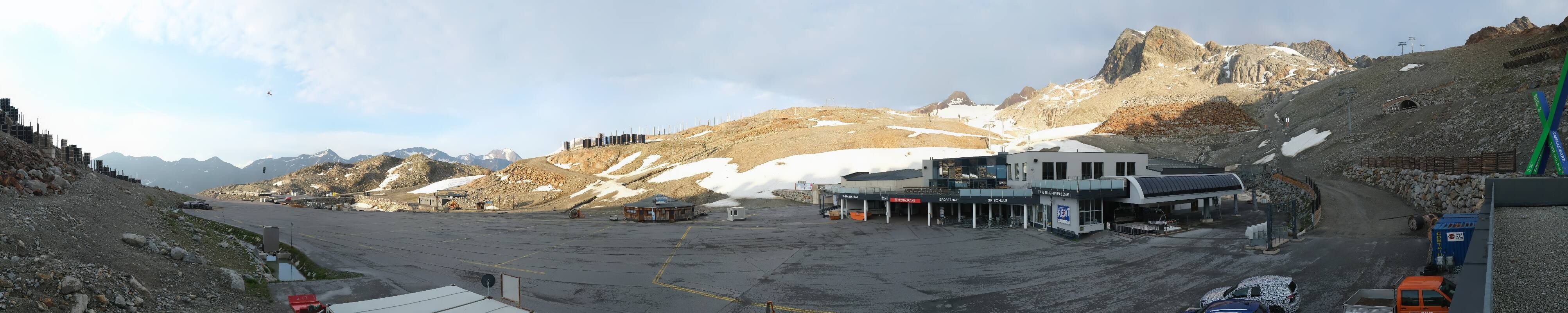 Archiv Foto Webcam Tiefenbachgletscher Ötztal