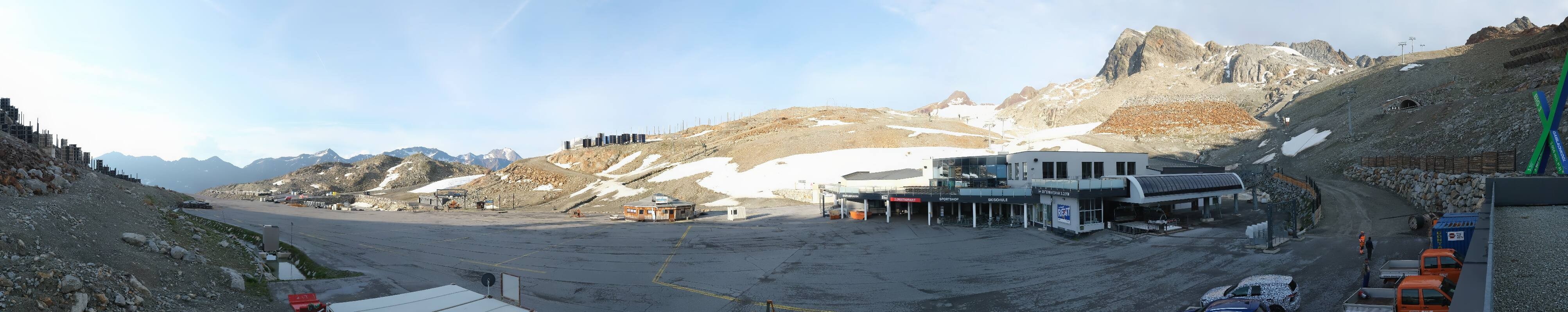 Archiv Foto Webcam Tiefenbachgletscher Ötztal