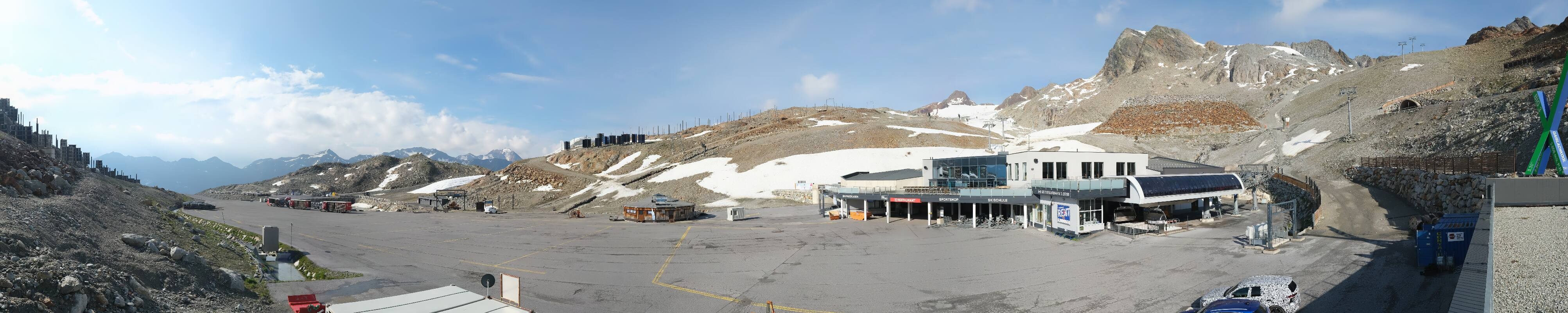 Archiv Foto Webcam Tiefenbachgletscher Ötztal