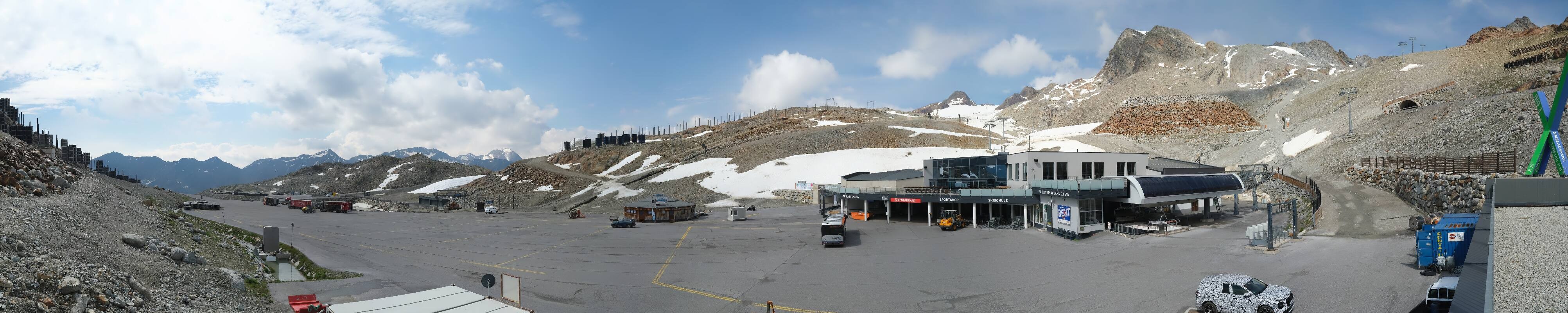 Archiv Foto Webcam Tiefenbachgletscher Ötztal