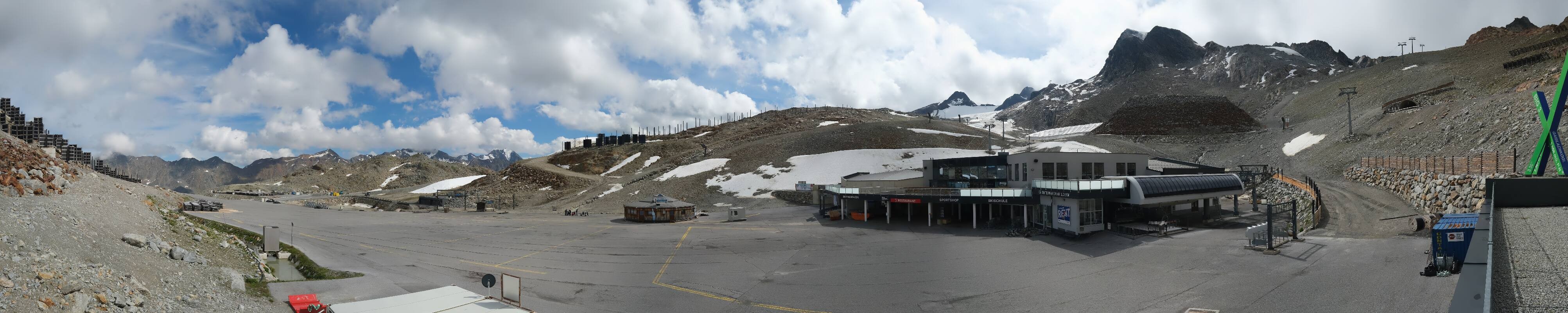 Archived image Webcam Tiefenbachgletscher Ötztal