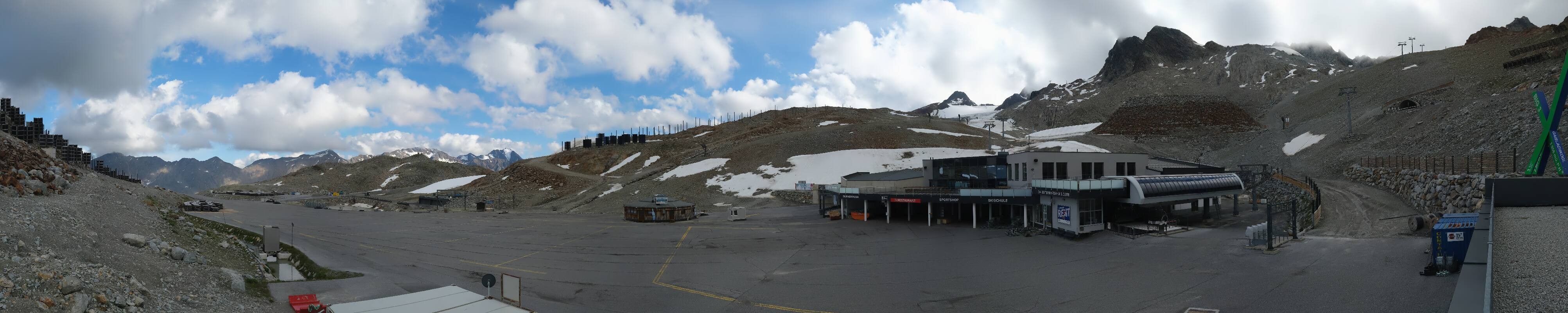 Archived image Webcam Tiefenbachgletscher Ötztal