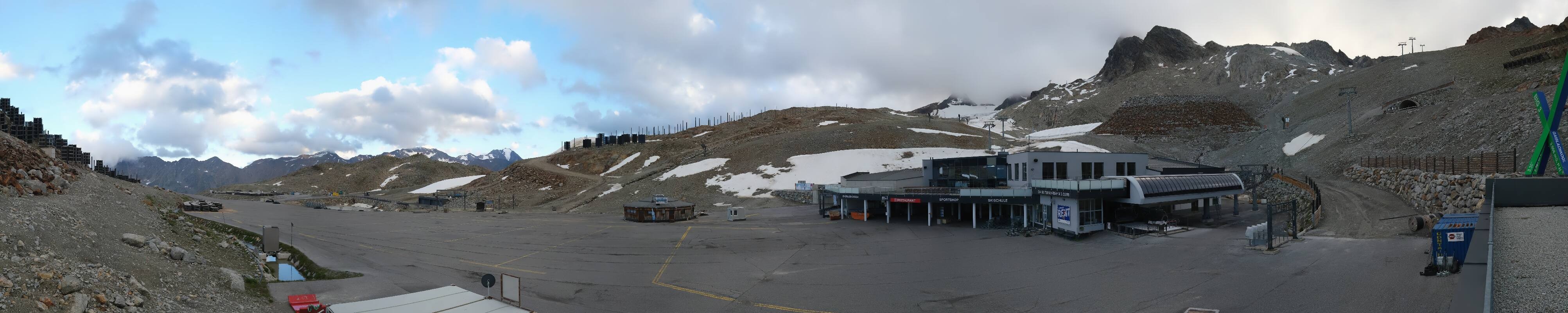 Archived image Webcam Tiefenbachgletscher Ötztal