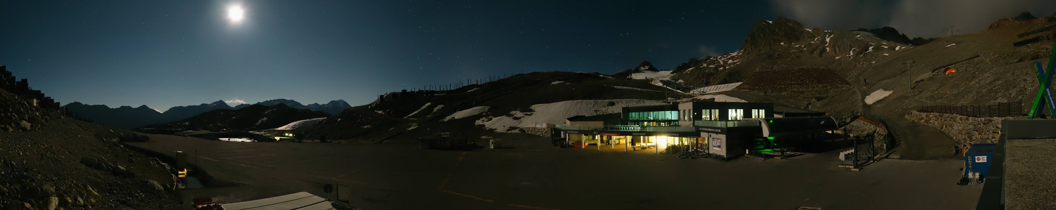 Archived image Webcam Tiefenbachgletscher Ötztal