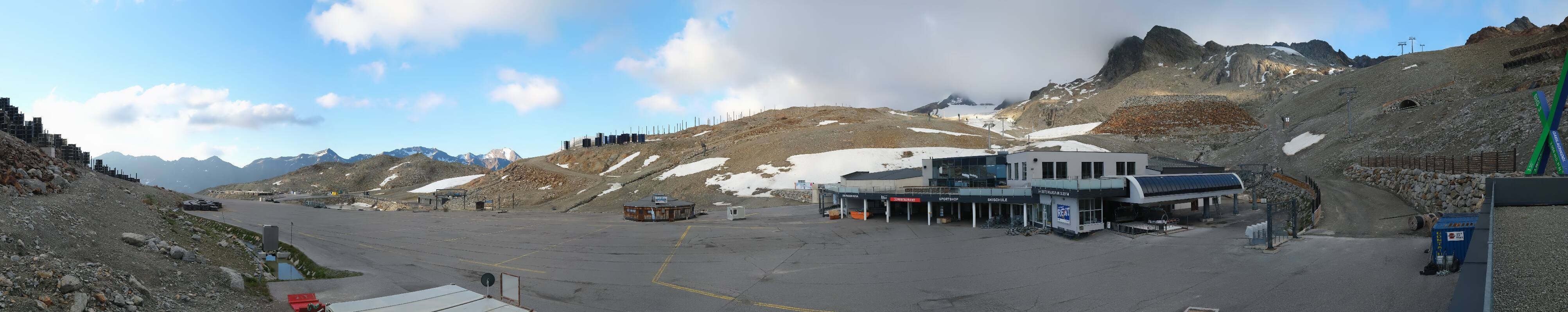 Archived image Webcam Tiefenbachgletscher Ötztal