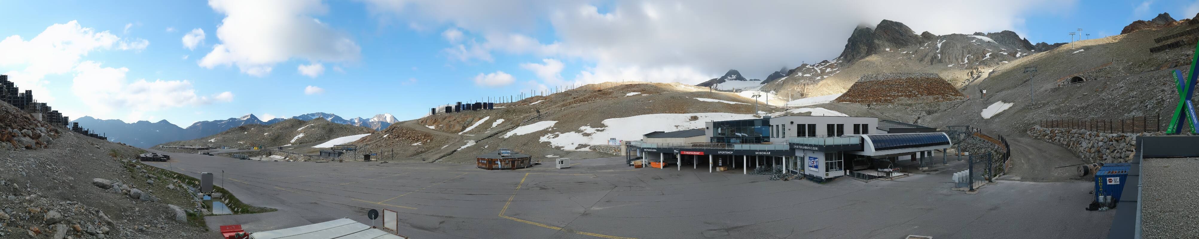 Archived image Webcam Tiefenbachgletscher Ötztal