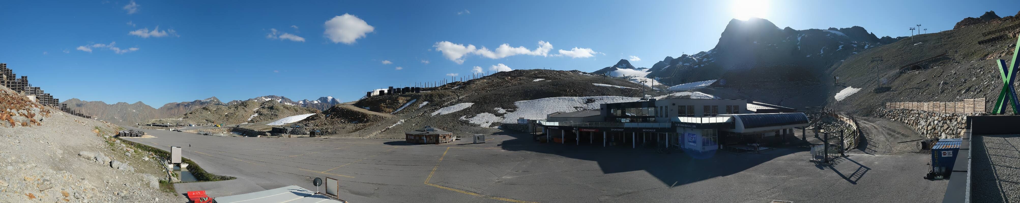 Archiv Foto Webcam Tiefenbachgletscher Ötztal