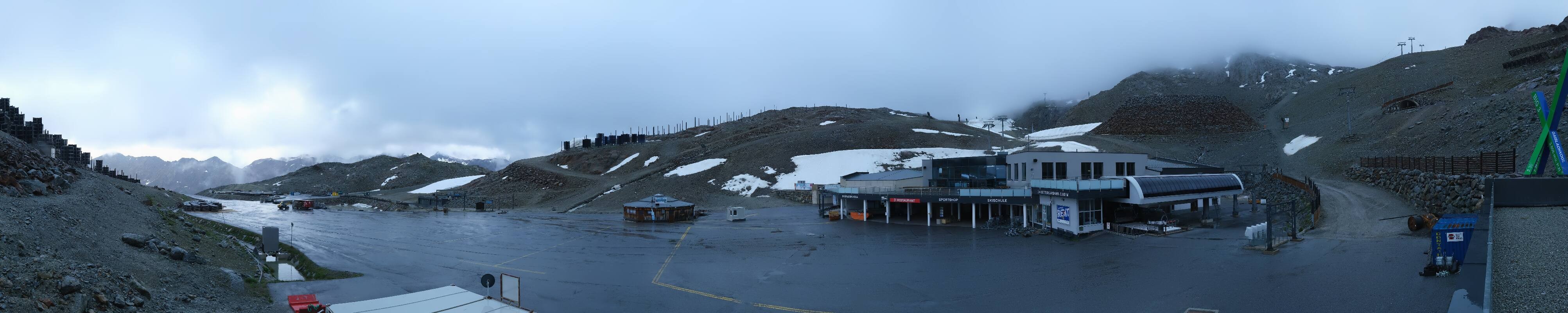 Archiv Foto Webcam Tiefenbachgletscher Ötztal