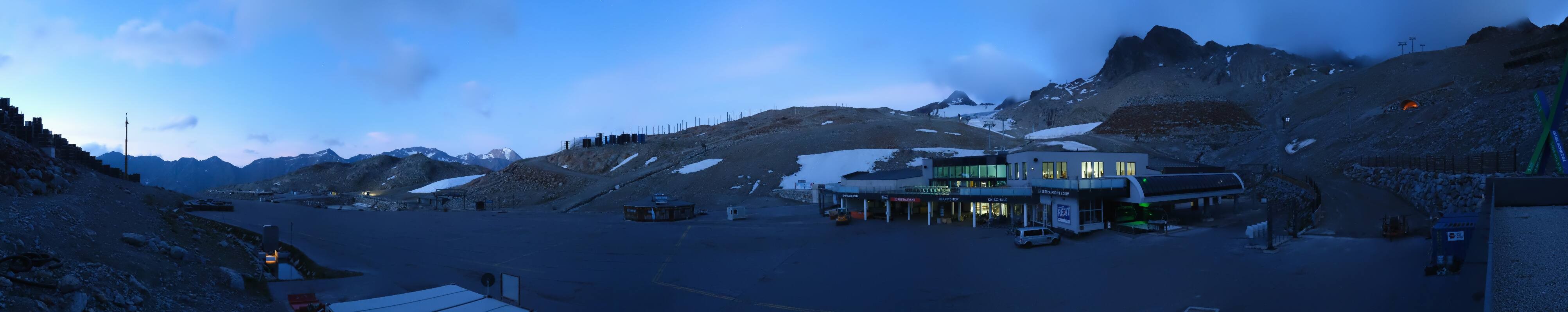 Archiv Foto Webcam Tiefenbachgletscher Ötztal