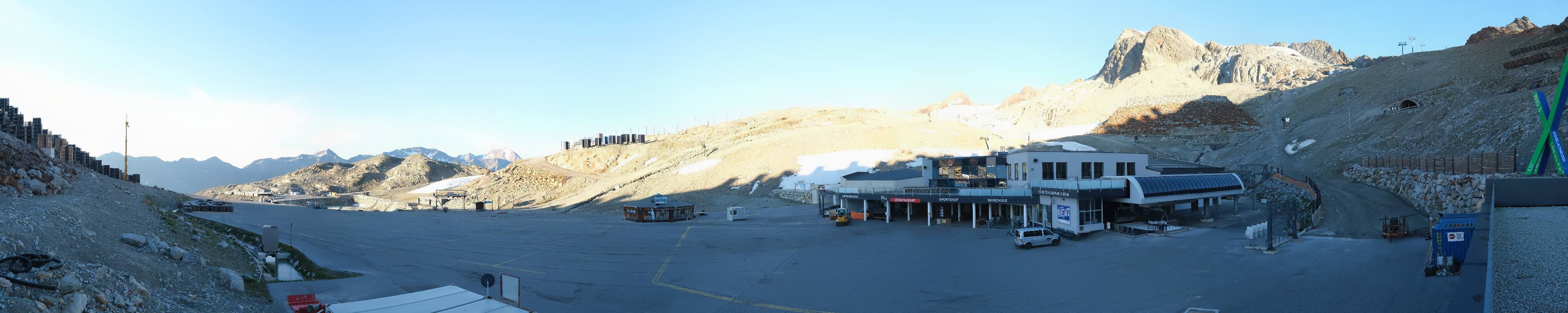 Archiv Foto Webcam Tiefenbachgletscher Ötztal