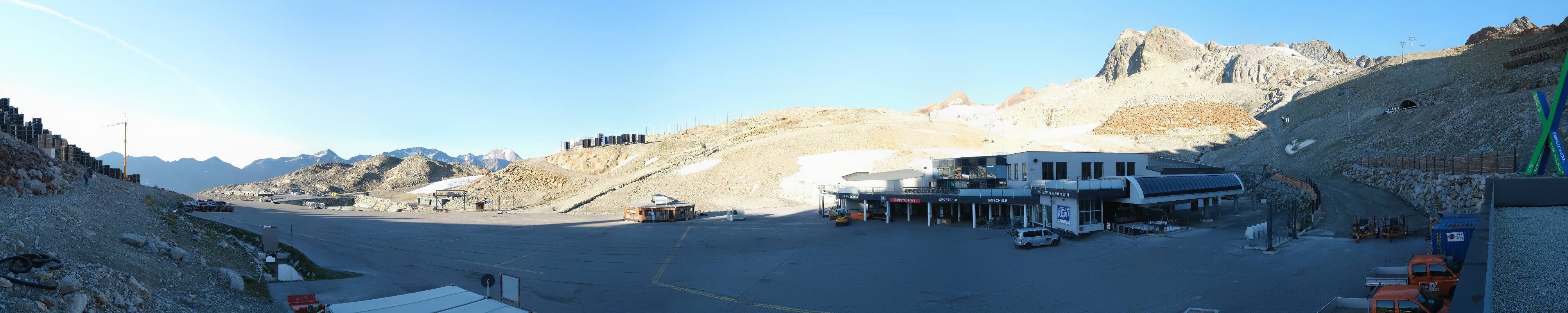 Archiv Foto Webcam Tiefenbachgletscher Ötztal