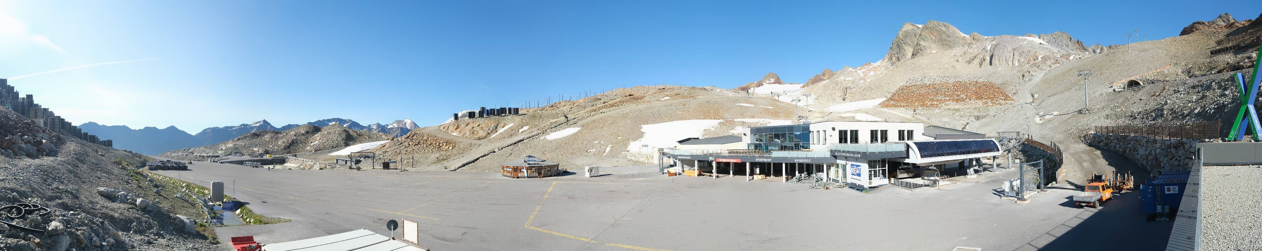 Archiv Foto Webcam Tiefenbachgletscher Ötztal
