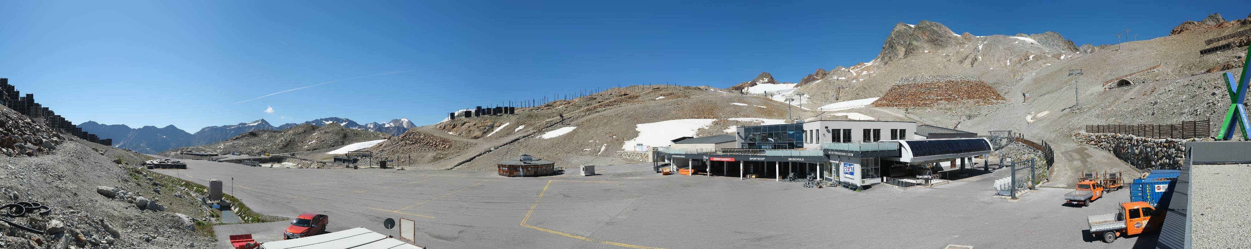 Archiv Foto Webcam Tiefenbachgletscher Ötztal
