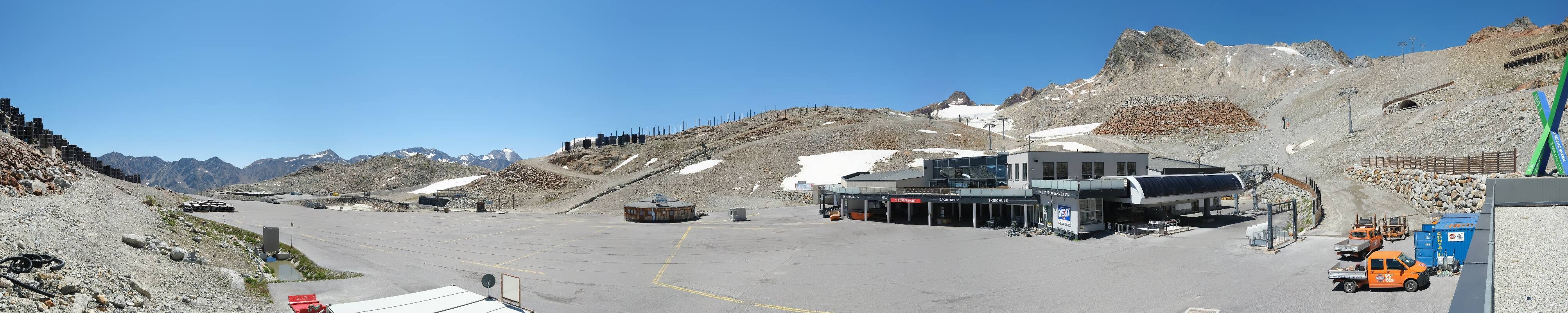 Archiv Foto Webcam Tiefenbachgletscher Ötztal