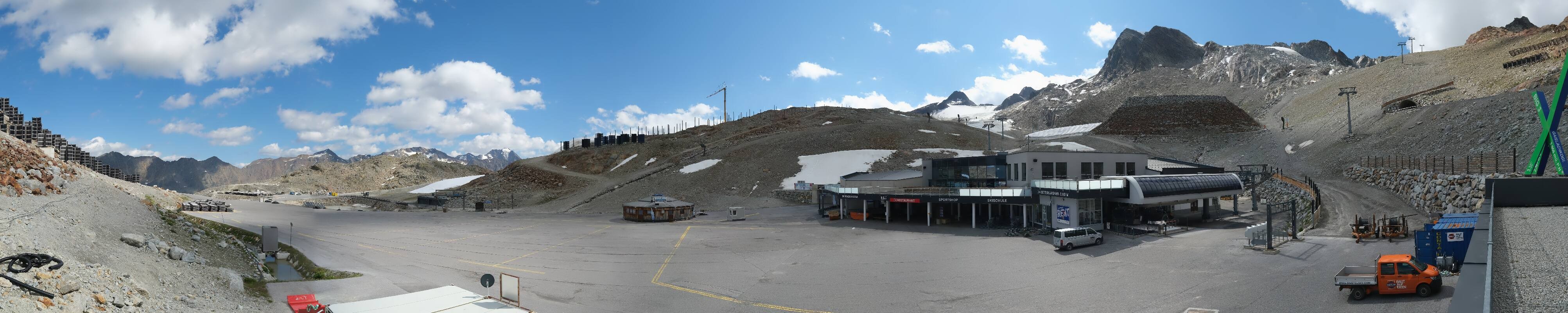 Archiv Foto Webcam Tiefenbachgletscher Ötztal