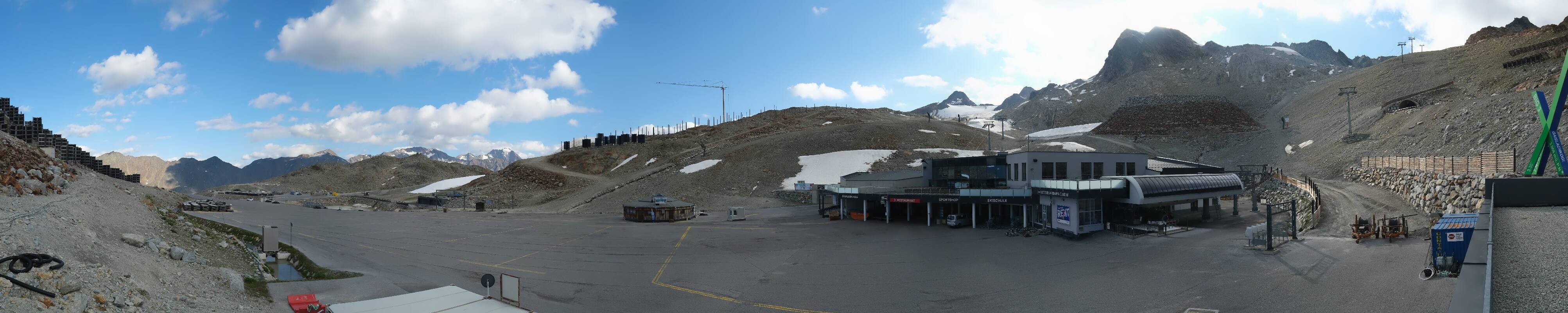 Archiv Foto Webcam Tiefenbachgletscher Ötztal