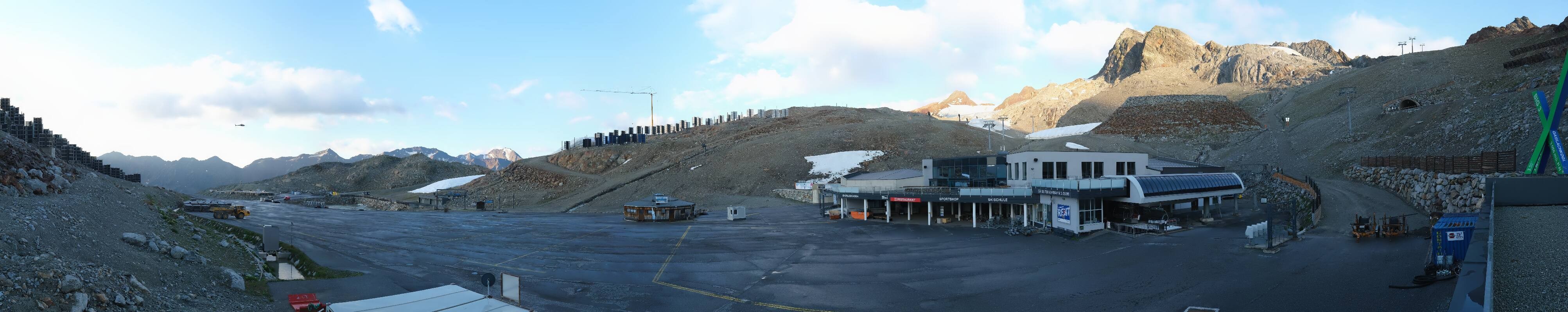 Archived image Webcam Tiefenbachgletscher Ötztal
