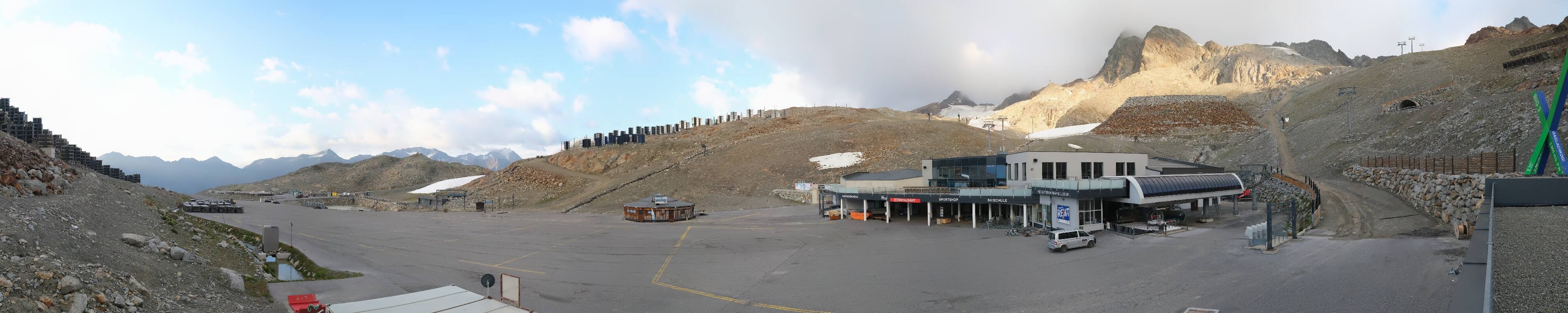 Archiv Foto Webcam Tiefenbachgletscher Ötztal