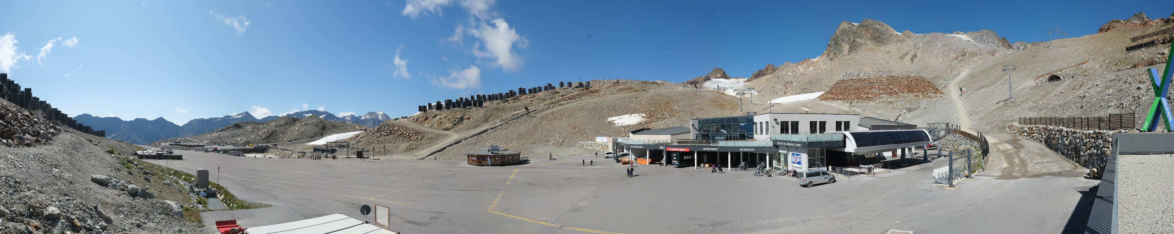 Archiv Foto Webcam Tiefenbachgletscher Ötztal