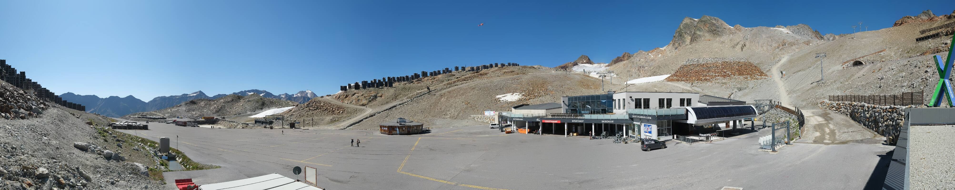 Archiv Foto Webcam Tiefenbachgletscher Ötztal
