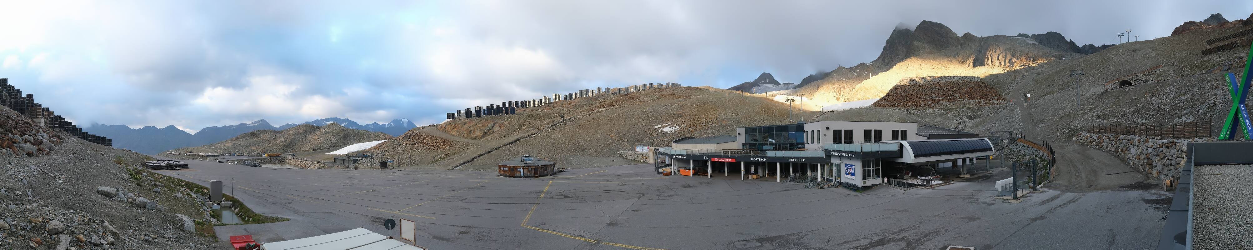 Archiv Foto Webcam Tiefenbachgletscher Ötztal