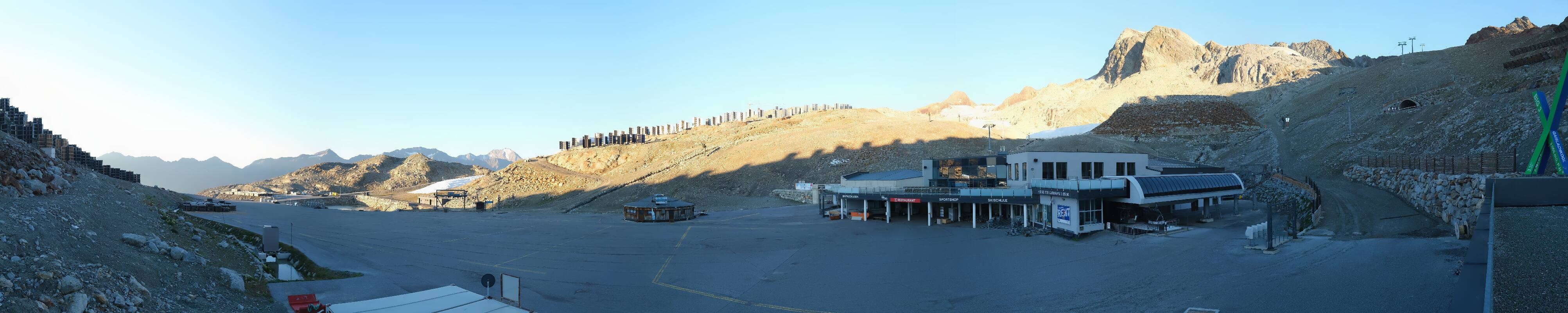 Archiv Foto Webcam Tiefenbachgletscher Ötztal