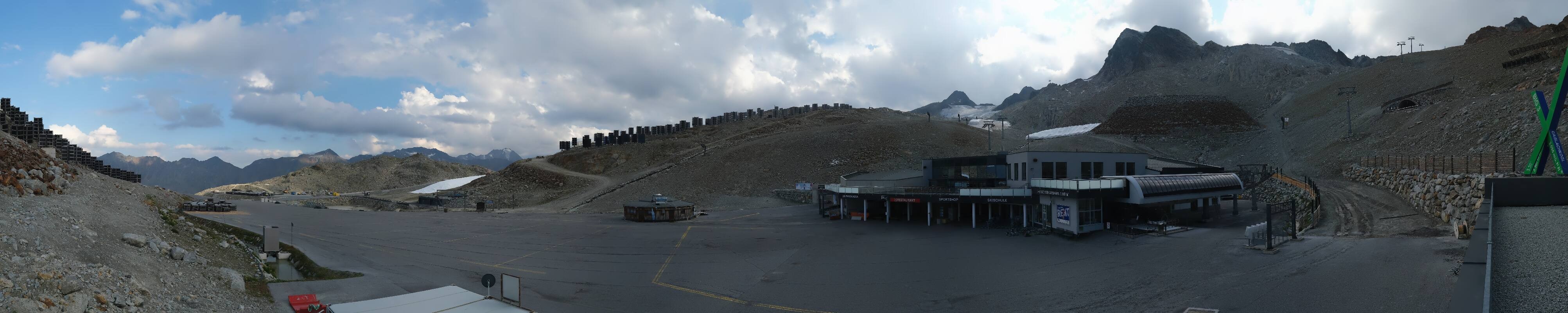 Archiv Foto Webcam Tiefenbachgletscher Ötztal