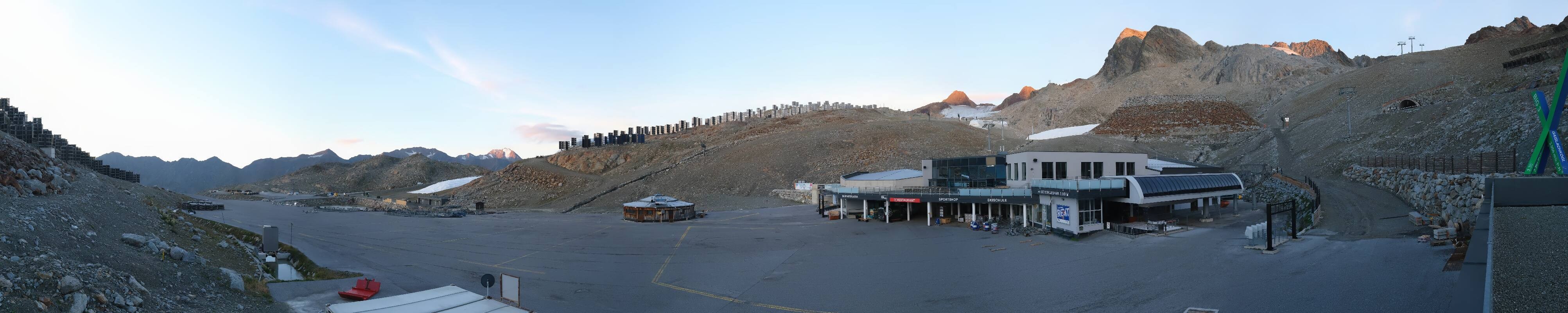 Archived image Webcam Tiefenbachgletscher Ötztal