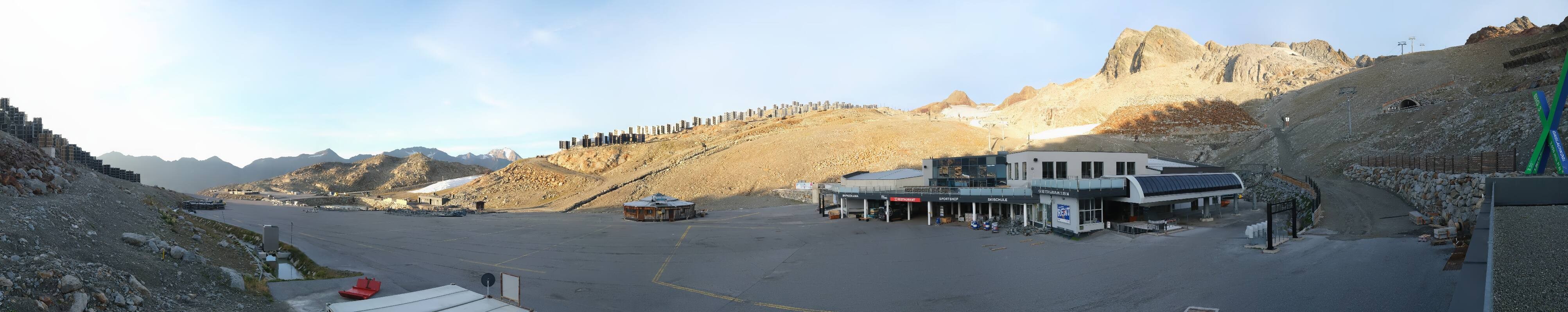 Archived image Webcam Tiefenbachgletscher Ötztal