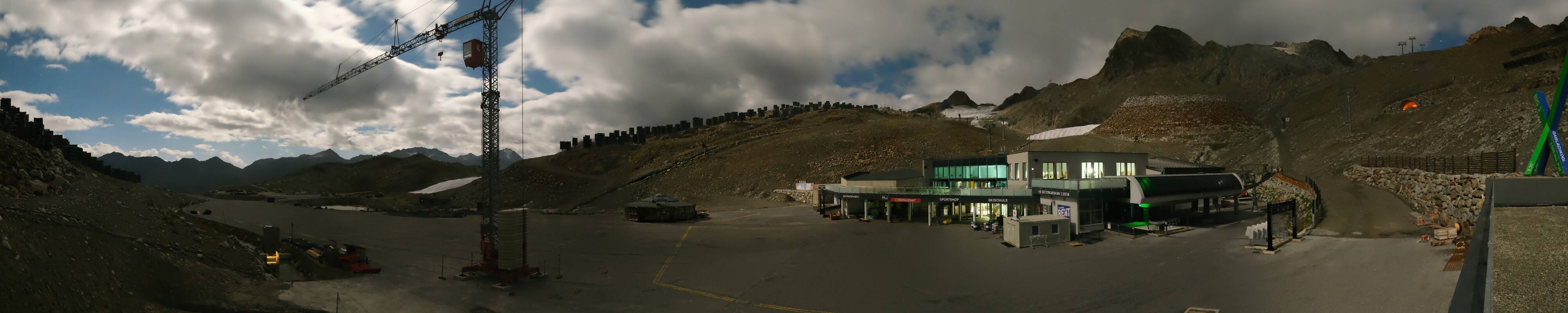 Archived image Webcam Tiefenbachgletscher Ötztal