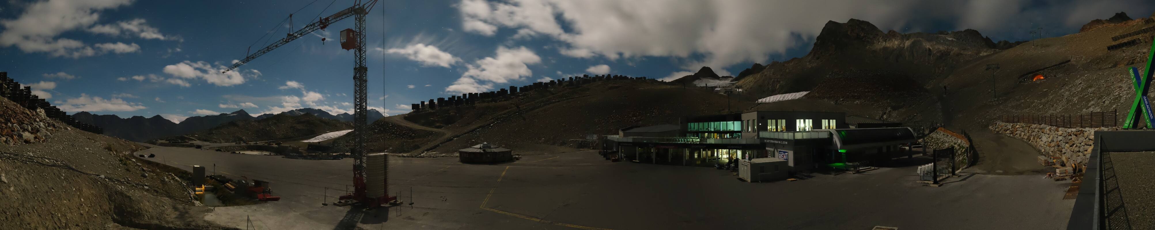 Archived image Webcam Tiefenbachgletscher Ötztal
