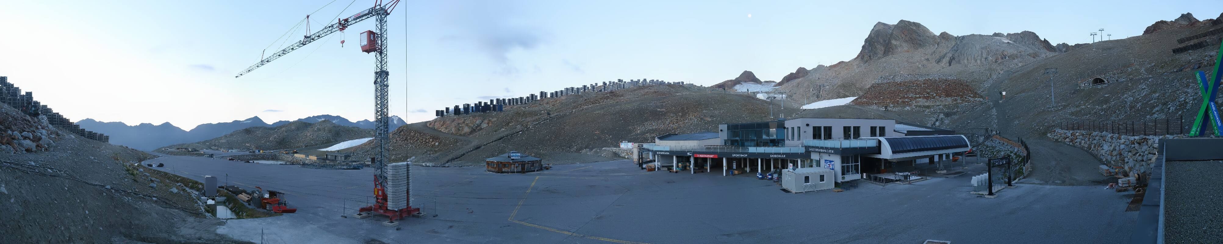 Archived image Webcam Tiefenbachgletscher Ötztal
