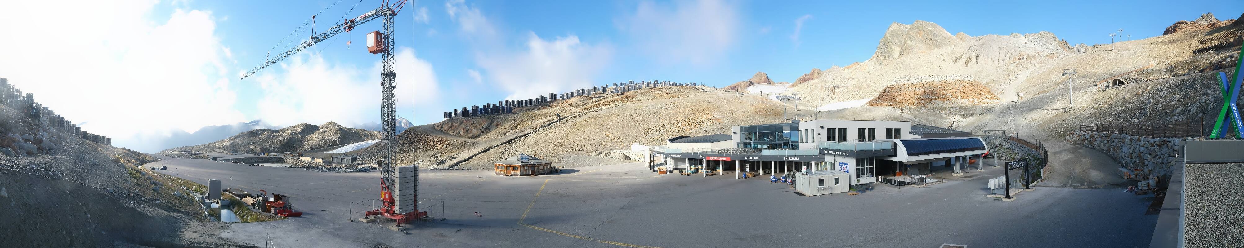Archived image Webcam Tiefenbachgletscher Ötztal